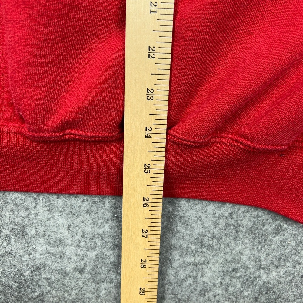 VTG Maryland Terrapins Hoodie Mens‎ XL Red Russell Athletic Hooded Sweatshirt - Picture 8 of 10